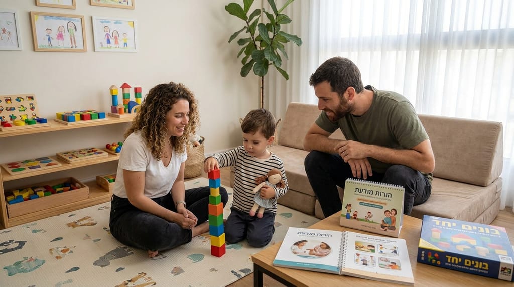 תמונה זו נוצרה על ידי gemini-pro בינה מלאכותית מדריכים להורות טובה יותר